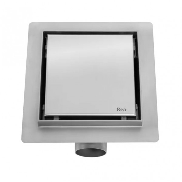 Трап для душу REA NEO 12x12 NICKIEL BRUSHED