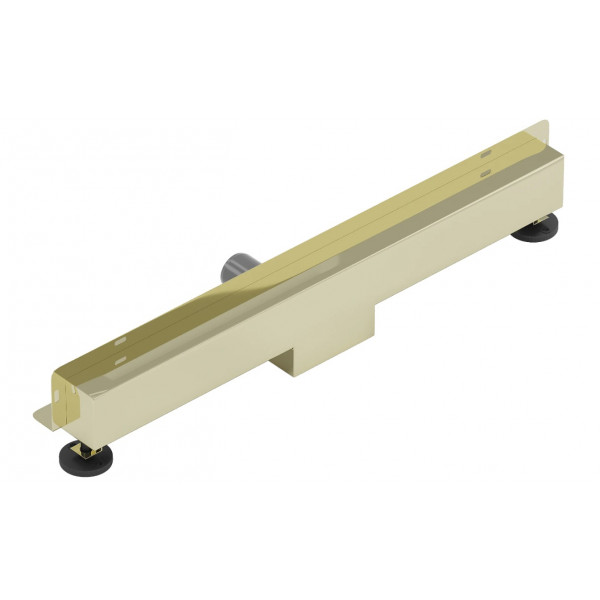 Трап для душу MEXEN FLAT 70 WALL GOLD 2в1 настінний золотий