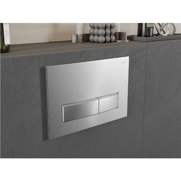 Кнопка змиву для інсталяції MEXEN FENIX 09 DARK CHROME MATT