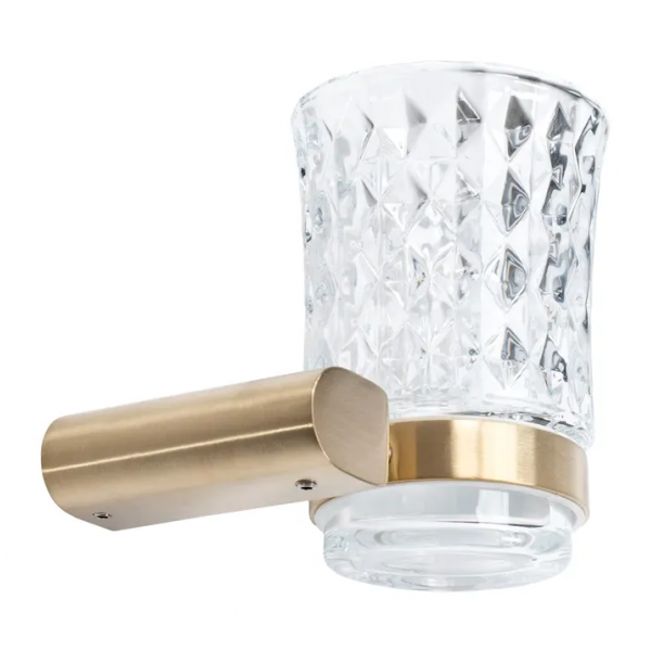 Склянка для зубних щіток REA 322224B BRUSHED GOLD