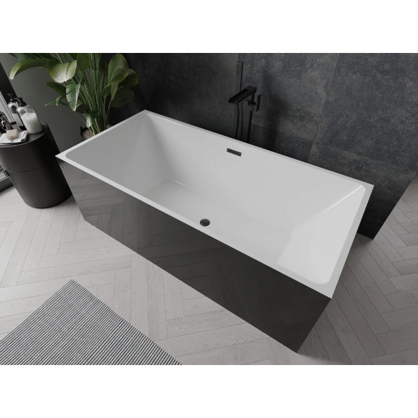 Ванна окрема MEXEN NITA 170x80 BLACK WHITE акрилова