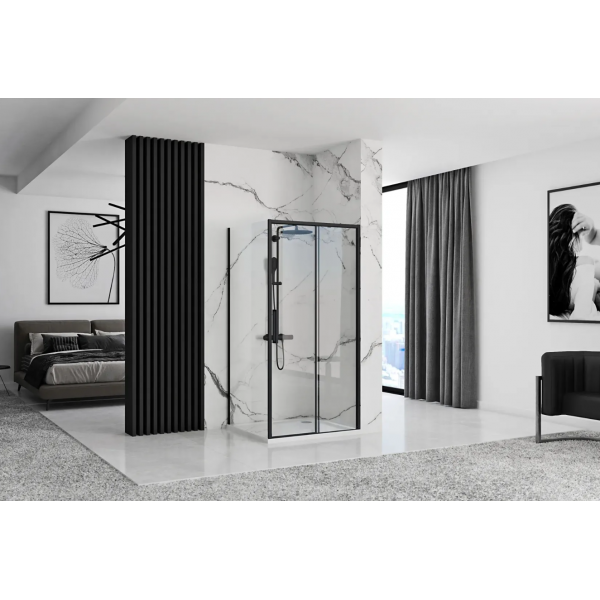 Душова кабіна REA RAPID SLIDE 90x110 BLACK