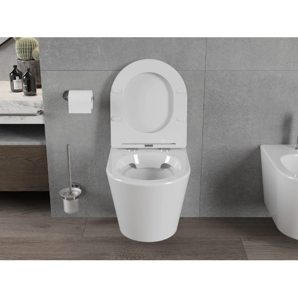 Підвісний унітаз MEXEN RICO WHITE SLIM білий