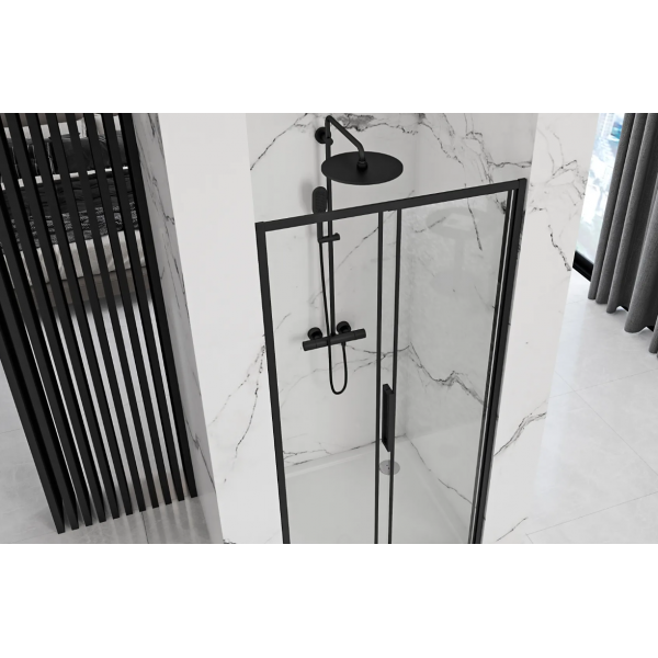 Душові двері REA RAPID SLIDE 130 BLACK