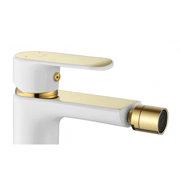 Змішувач для біде REA BLOOM WHITE GOLD *