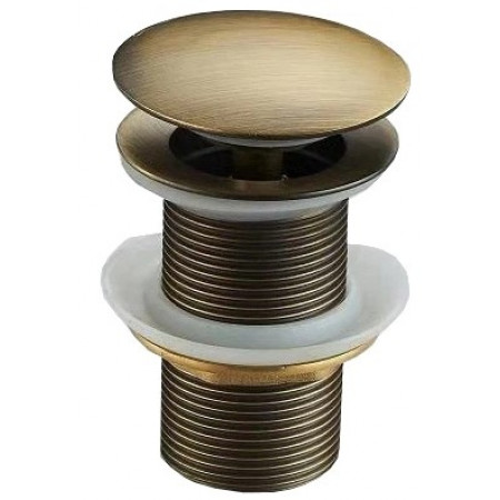 Донний клапан для раковини MEXEN CLICK-CLACK ANTIQUE BRONZE без переливу