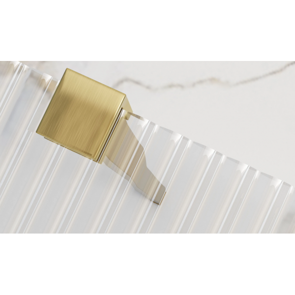 Душова стінка REA AERO 120 INTIMO BRUSHED GOLD