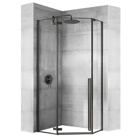 Душова кабіна REA DIAMOND 100х100 BLACK