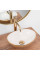 Умивальник (раковина) REA SOFIA MINI GOLD WHITE накладний