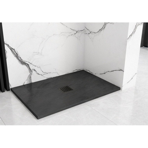 Душовий піддон REA ROCK 80x120 BLACK