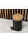 Кошик для сміття YOKA BIN BLACK BAMBOO 3л. для ванної кімнати