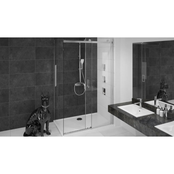 Душова кабіна REA NIXON 100х140 P CHROME