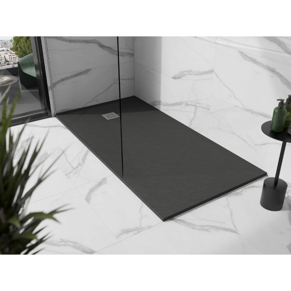 Душовий піддон MEXEN STONE+ 200x80 ANTHRACITE
