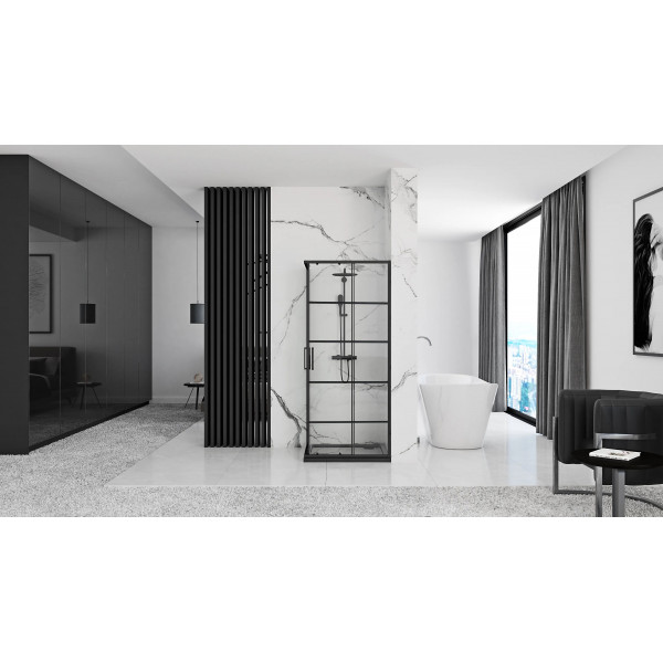 Душова кабіна REA CONCEPT 80х80 BLACK
