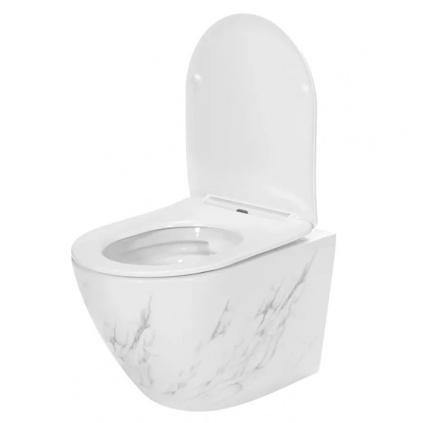 Підвісний унітаз REA CARLOS NATURE MARBLE