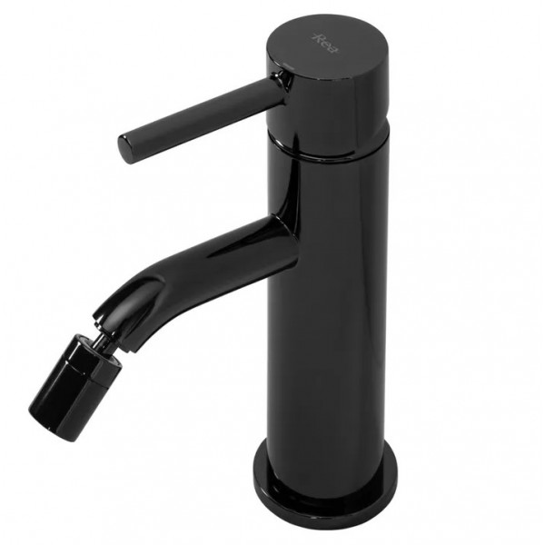 Змішувач для біде REA LUNGO BLACK GLOSSY чорний *