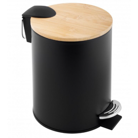 Кошик для сміття YOKA VINI BLACK BAMBOO 3л.