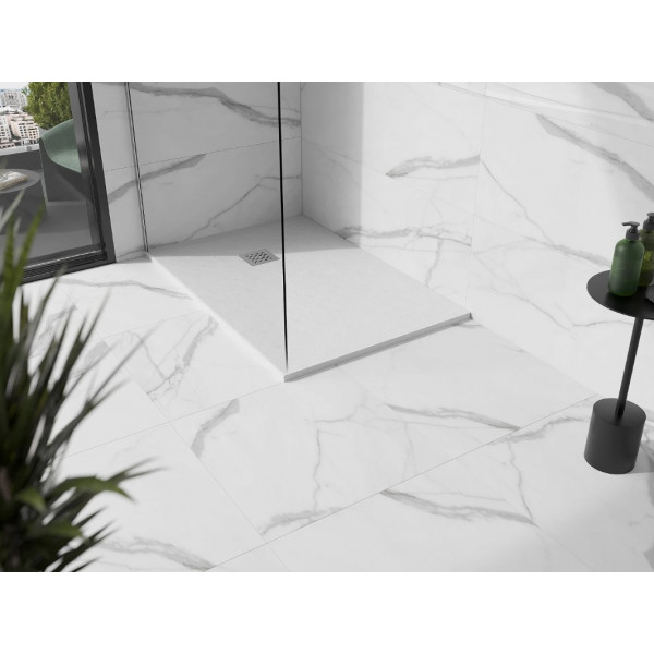 Душовий піддон MEXEN STONE+ 90x80 WHITE