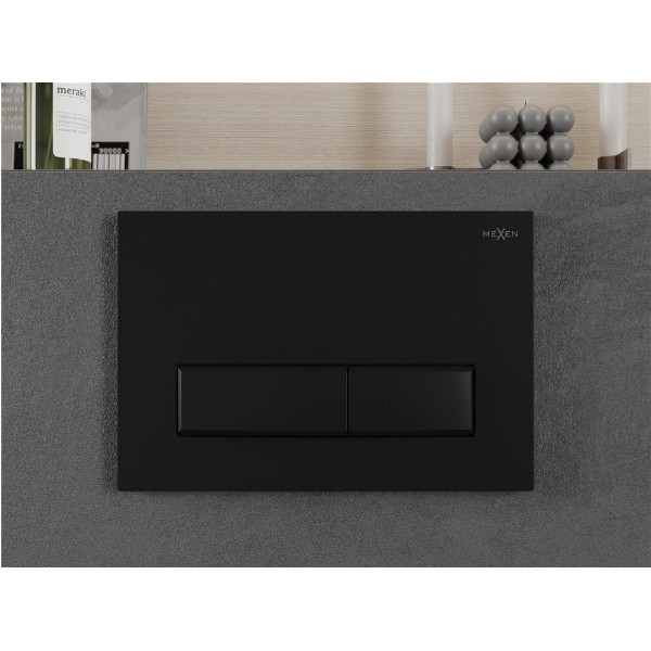 Кнопка змиву для інсталяції MEXEN FENIX 09 BLACK