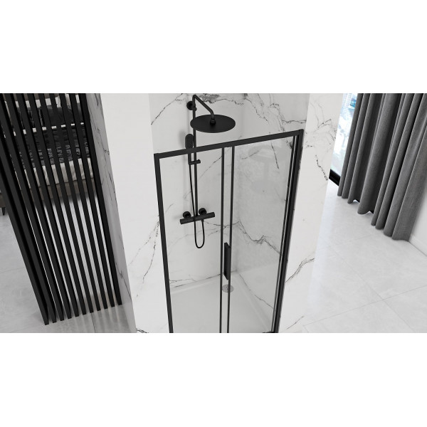 Душові двері REA RAPID SLIDE 120 BLACK