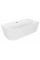 Ванна кутова MEXEN MIA 170x80 WHITE-G акрилова права