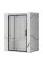 Душові двері REA RAPID SWING 120 BLACK