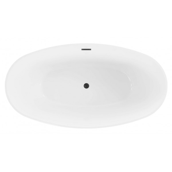 Ванна окрема MEXEN ERIS 180x95 WHITE-B акрилова