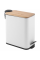 Кошик для сміття YOKA MOBY WHITE BAMBOO 5л.