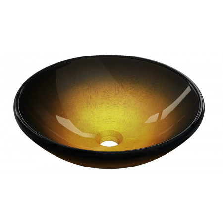 Умивальник (раковина) MEXEN MIRA DARK GOLD накладний