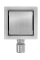Трап для душу REA NEO 15X15 NICKIEL BRUSHED