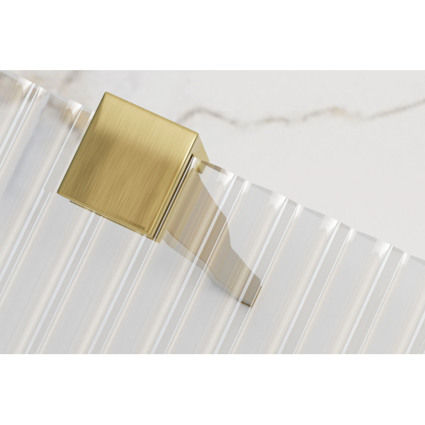 Душова стінка REA AERO 100 INTIMO BRUSHED GOLD