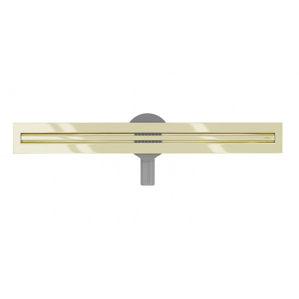Трап для душу MEXEN FLAT 120 SLIM GOLD 360 ° золотий
