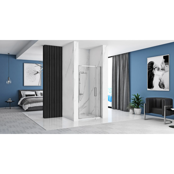 Душові двері REA RAPID SWING 100 CHROME