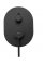 Душова система REA OVAL BLACK + BOX прихованого монтажу