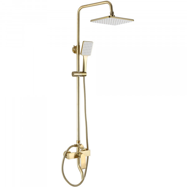 Душовий гарнітур REA HASS BRUSHED GOLD матове золото з виливом