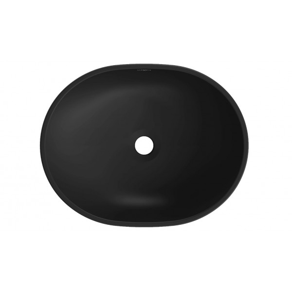 Умивальник (раковина) MEXEN VIKI BRUSHED GOLD BLACK MATT накладний