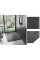 Душовий піддон REA BAZALT 90x90 BLACK