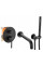 Змішувач для ванни та душу REA LUNGO BLACK + BOX прихованого монтажу