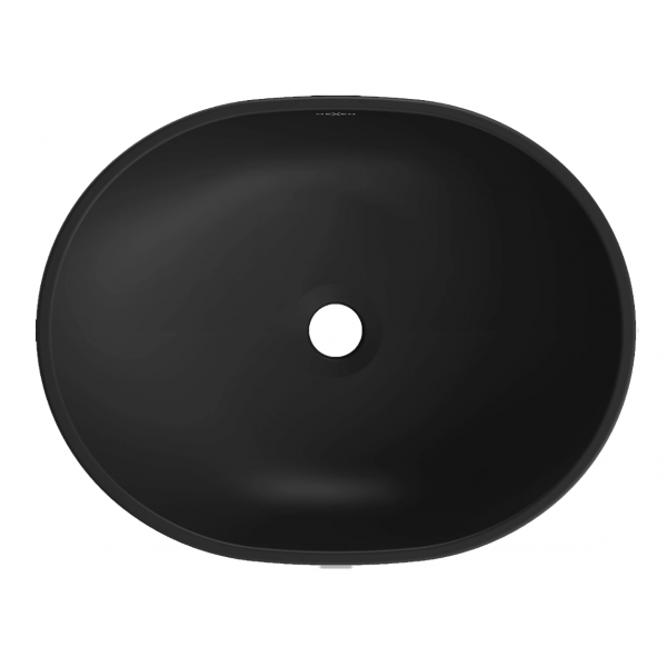 Умивальник (раковина) MEXEN VIKI SILVER BLACK MATT накладний *