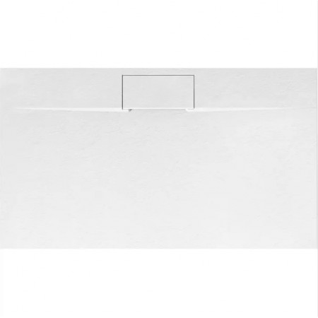 Душовий піддон REA BAZALT 80x100 LONG WHITE