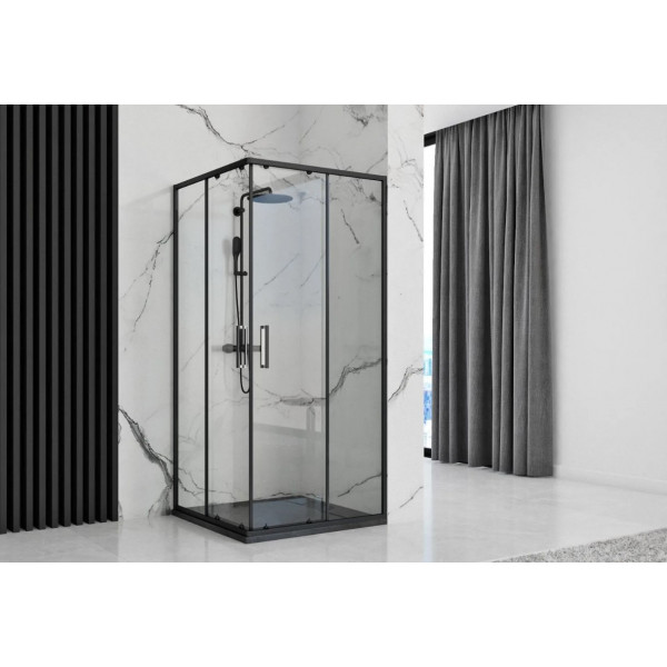 Душовий піддон REA BAZALT 90x120 BLACK