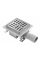 Трап для душу REA CROSS 12x12 NICKIEL BRUSHED
