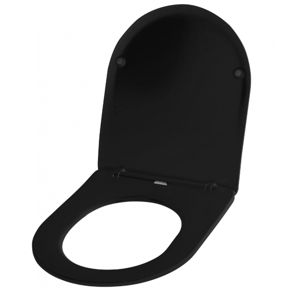Сидіння для унітазу REA FLAT BLACK *
