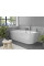 Ванна кутова MEXEN MIA 170x80 WHITE-B акрилова ліва