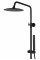 Душовий гарнітур CORSAN LUGO BLACK MATT з виливом *
