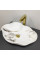 Умивальник (раковина) VBI FALERIA CARRARA GLOSSY накладний