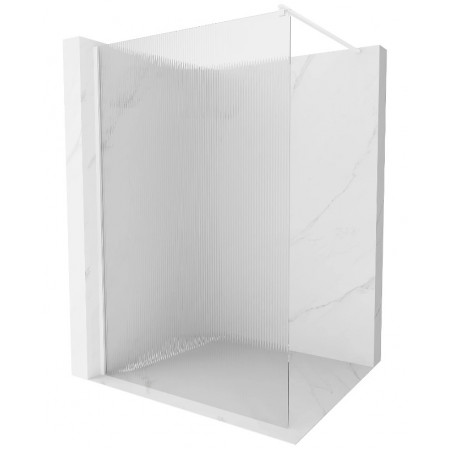 Душова стінка MEXEN KIOTO 100 WAVE WHITE