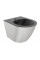 Підвісне біде MEXEN LENA BRUSHED SILVER BLACK MATT