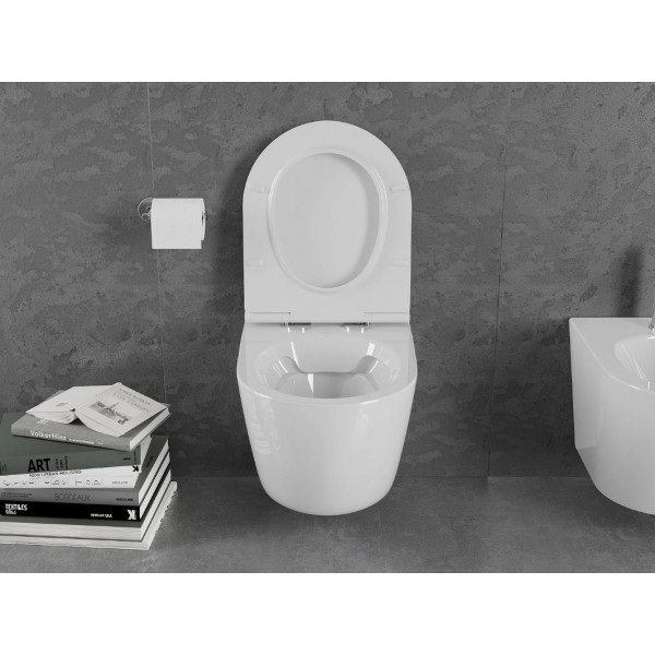 Підвісний унітаз MEXEN LENA WHITE FLAT білий