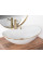Умивальник (раковина) REA ROYAL WHITE GOLD EDGE накладний